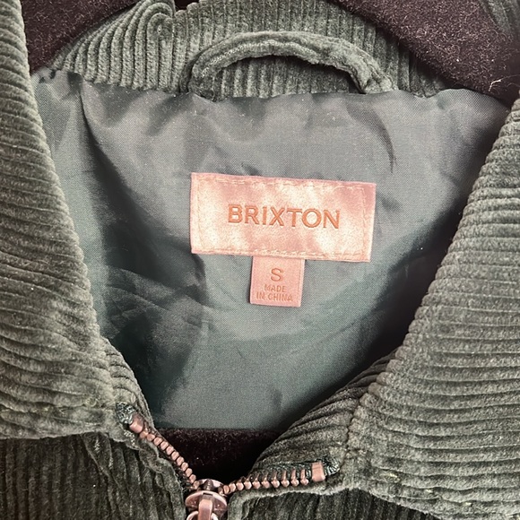 BRIXTON Utopia Jacket - Emerald - Picture 3 of 6